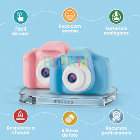 Câmera Digital Infantil com Vídeo e Fotos – Brinquedo Educativo