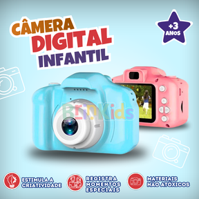 Câmera Digital Infantil com Vídeo e Fotos – Brinquedo Educativo