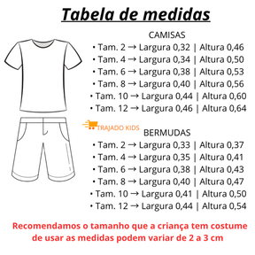 Conjunto Infantil Masculino Dry Fit