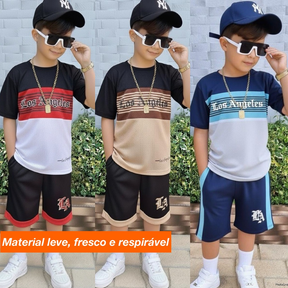 Conjunto Infantil Masculino Verão