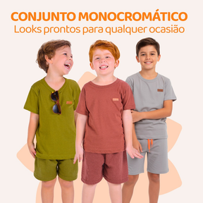 Kit 2, 6 ou 10 Peças de Roupa Infantil
