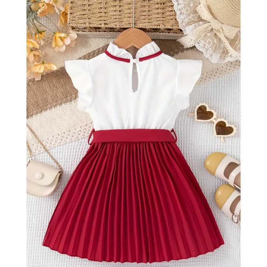Vestido Plissado Princesa